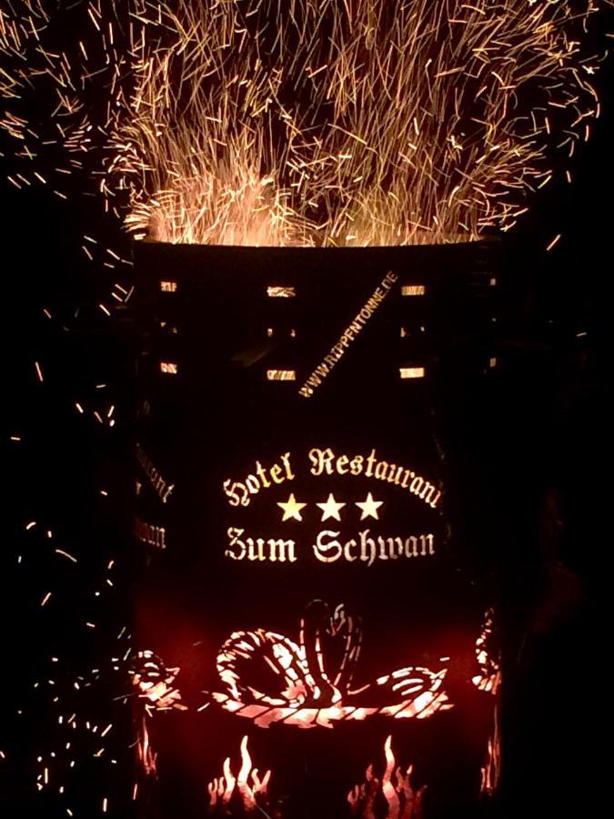 Hotel Zum Schwan Nachterstedt Buitenkant foto